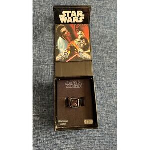 Star Wars Rule the Galaxy Stainless Steel Ring Size 10
